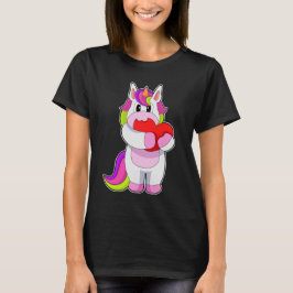 Camiseta Corazón de Unicornio