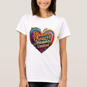 Camiseta "Corazón de valor"