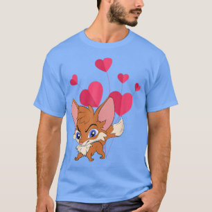 Camiseta Corazón de vida silvestre de la naturaleza animal 