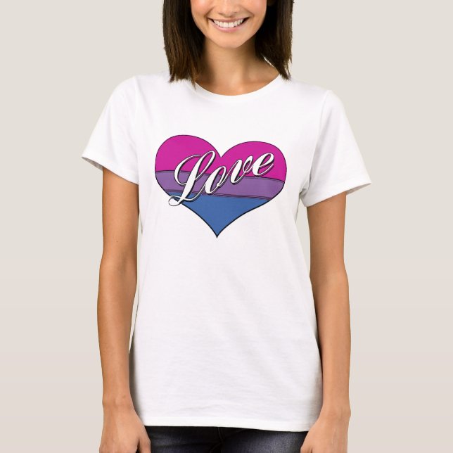 Camiseta Corazón del amor del BI (Anverso)