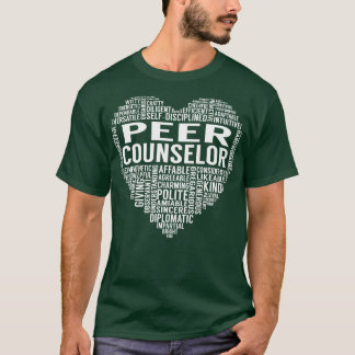 Camiseta Corazón del consejero de compañeros