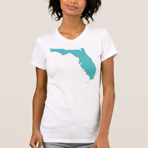 Camiseta Corazón del estado de la Florida en Nápoles