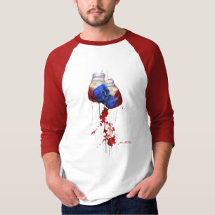 Camiseta Corazón del guerrero filipino