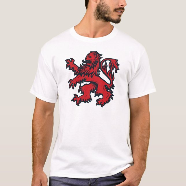 Camiseta corazón del león (Anverso)