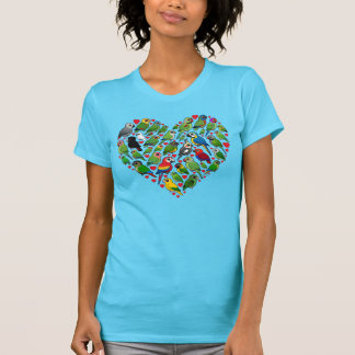 Camiseta Corazón del loro