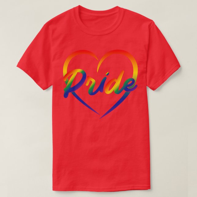 Camiseta Corazón del Orgullo (Diseño del anverso)
