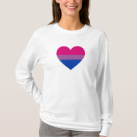 Corazón del Orgullo Bisexual