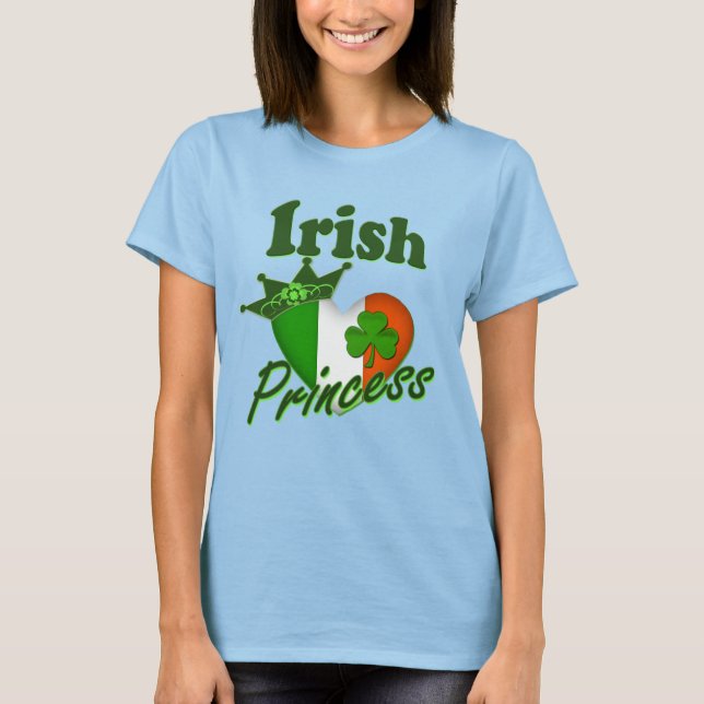 Camiseta Corazón del Patrimonio de la Princesa de Irlanda (Anverso)