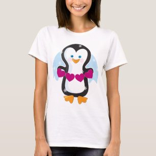 Camiseta Corazón del pingüino