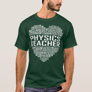 Camiseta Corazón del profesor de Física
