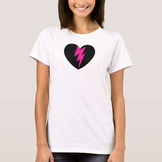Camiseta Corazón del rayo (Anverso)