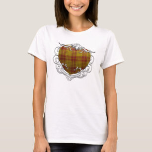 Camiseta Corazón del tartán de MacMillan