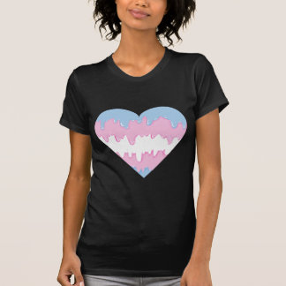 Camiseta corazón del transexual