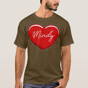 Camiseta Corazón desgarrado mano MindyNombre Corazones que