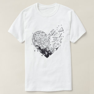 Camiseta Corazón destrozado