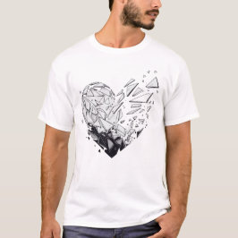 Camiseta Corazón destrozado