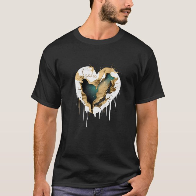 Camiseta Corazón destrozado (Anverso)