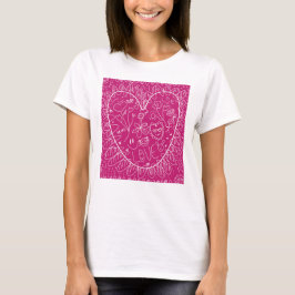 Camiseta Corazón día de San Valentín