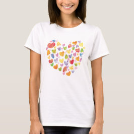 Camiseta Corazón día de San Valentín