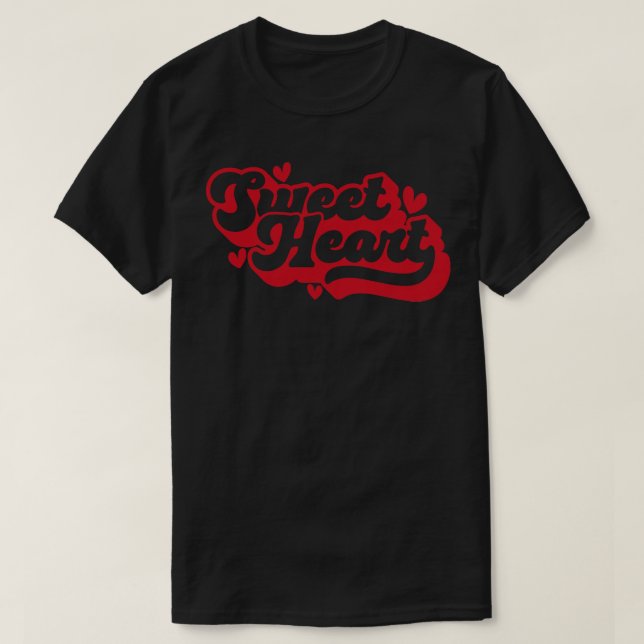 Camiseta Corazón dulce (Diseño del anverso)