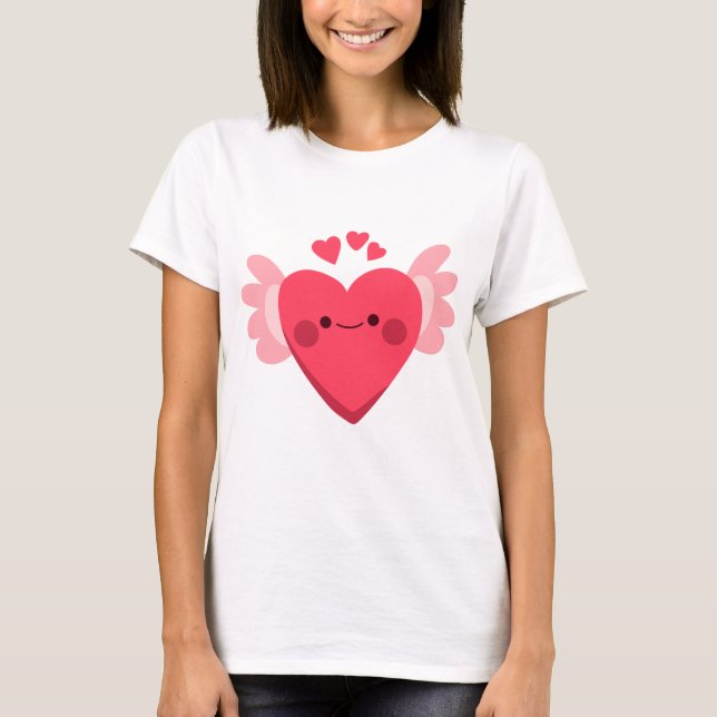 Camiseta Corazón dulce (Anverso)