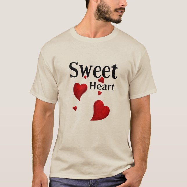 Camiseta Corazón dulce (Anverso)