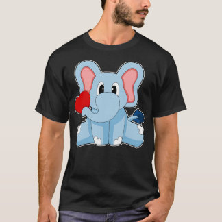 Camiseta Corazón elefante