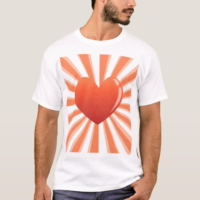 Camiseta Corazón en cautiverio (Anverso)