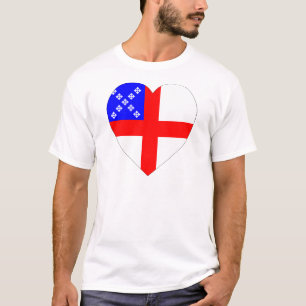 Camiseta Corazón episcopal de la bandera