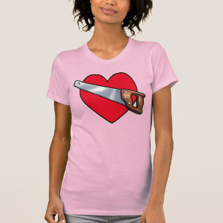 Camiseta Corazón Fiero Rompe Corazones Anime Diseño de Pala