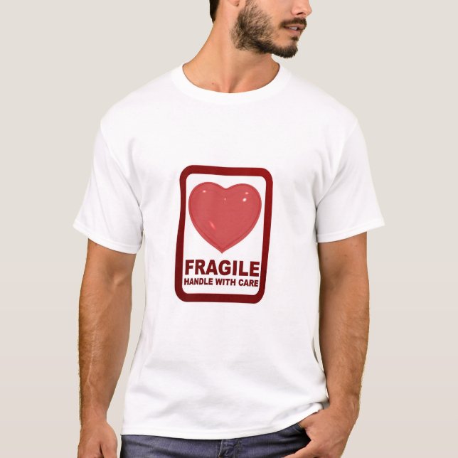 Camiseta Corazón frágil (Anverso)