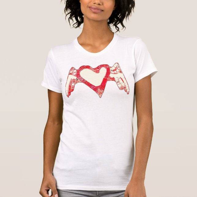 Camiseta Corazón frívolo (Anverso)