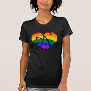 Camiseta Corazón gay