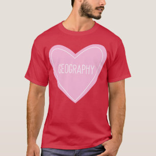 Camiseta Corazón geográfico
