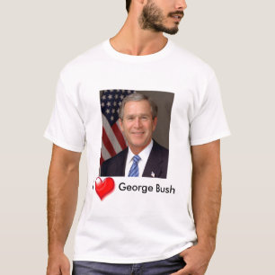 Camiseta Corazón George Bush
