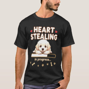 Camiseta Corazón Gran Perro Pirineos Regalo Divertido Cacho