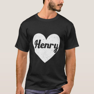 Camiseta Corazón Henry - Primeros Nombres Y Corazones Que A