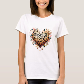 Camiseta Corazón hermoso 