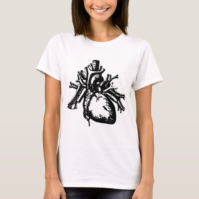 Camiseta Corazón humano (Anverso)