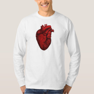 Camiseta Corazón humano anatómico