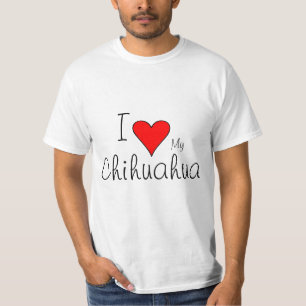 Camiseta Corazón I mi chichuahua