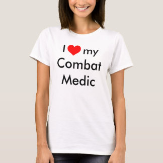 Camiseta Corazón I mi médico del combate