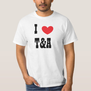 Camiseta corazón, I, T&A