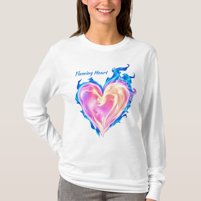 Camiseta Corazón inflamante (Anverso)