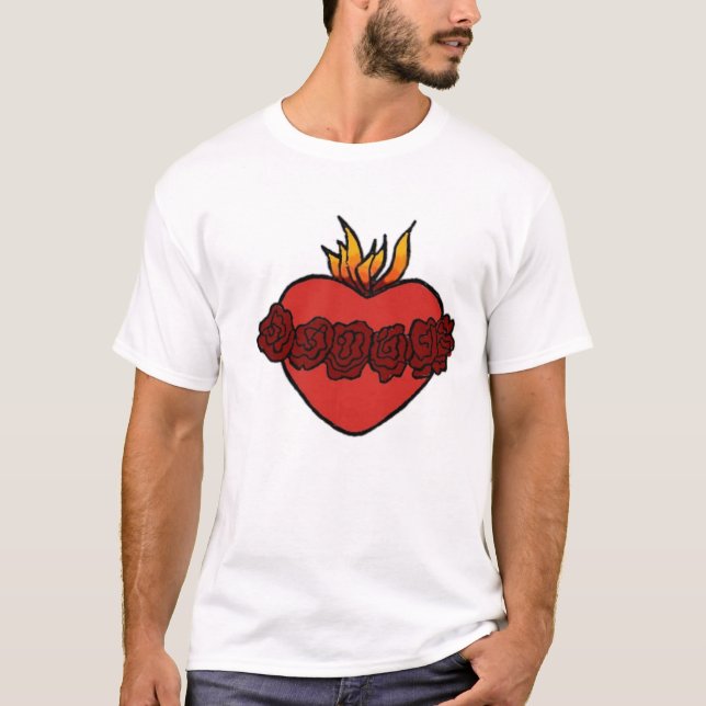 Camiseta Corazón inmaculado de Maria (Anverso)