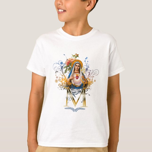 Camiseta Corazón inmaculado de María (Anverso)