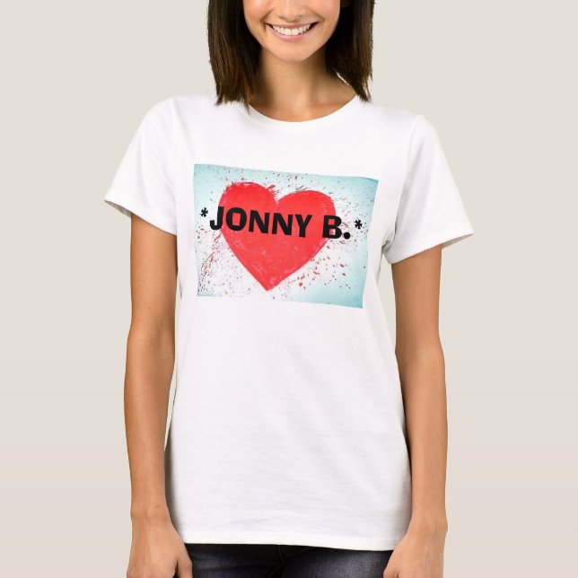 Camiseta Corazón, *JONNY B.* (Anverso)