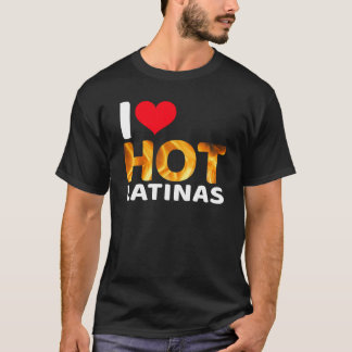 Camiseta Corazón latinas calientes