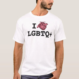 Camiseta Corazón LGBTQ+ corazón anatómicamente correcto