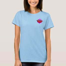 Camiseta Corazón Libre Bloqueado Geométrico